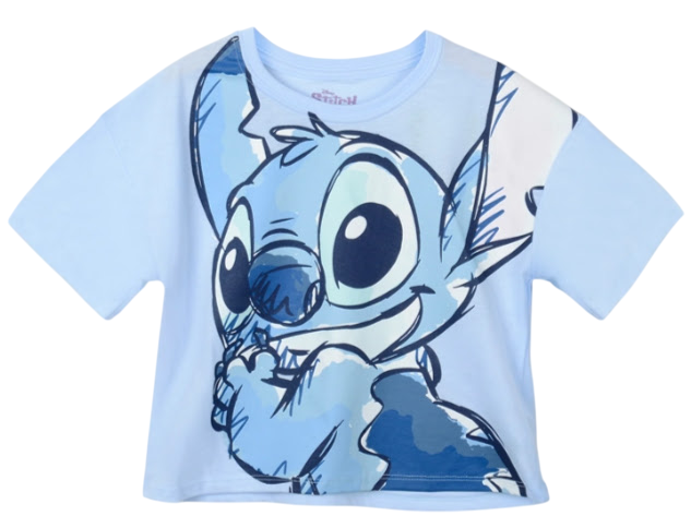 Polera Crop Top Stitch Talla 8-0