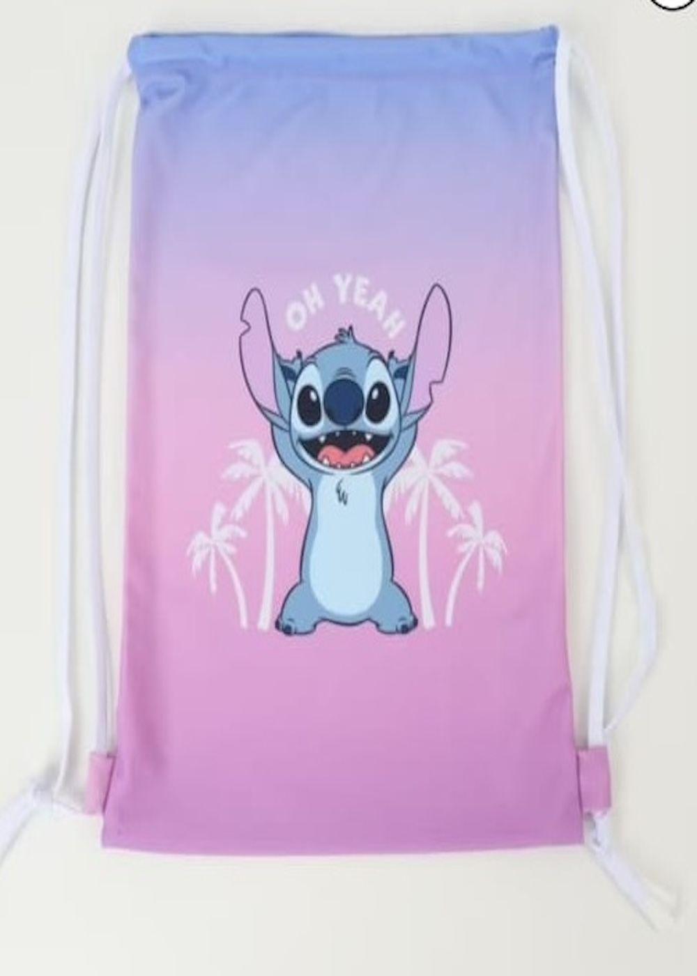 Traje de baño Stitch talla 8 incluye Morral-2