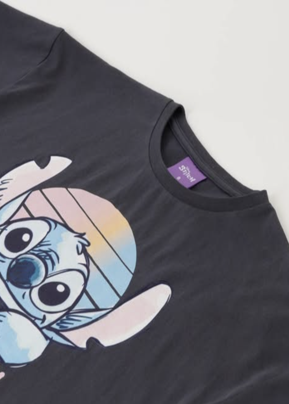 Polera Stitch manga larga talla 8 dise o Hawaii-3