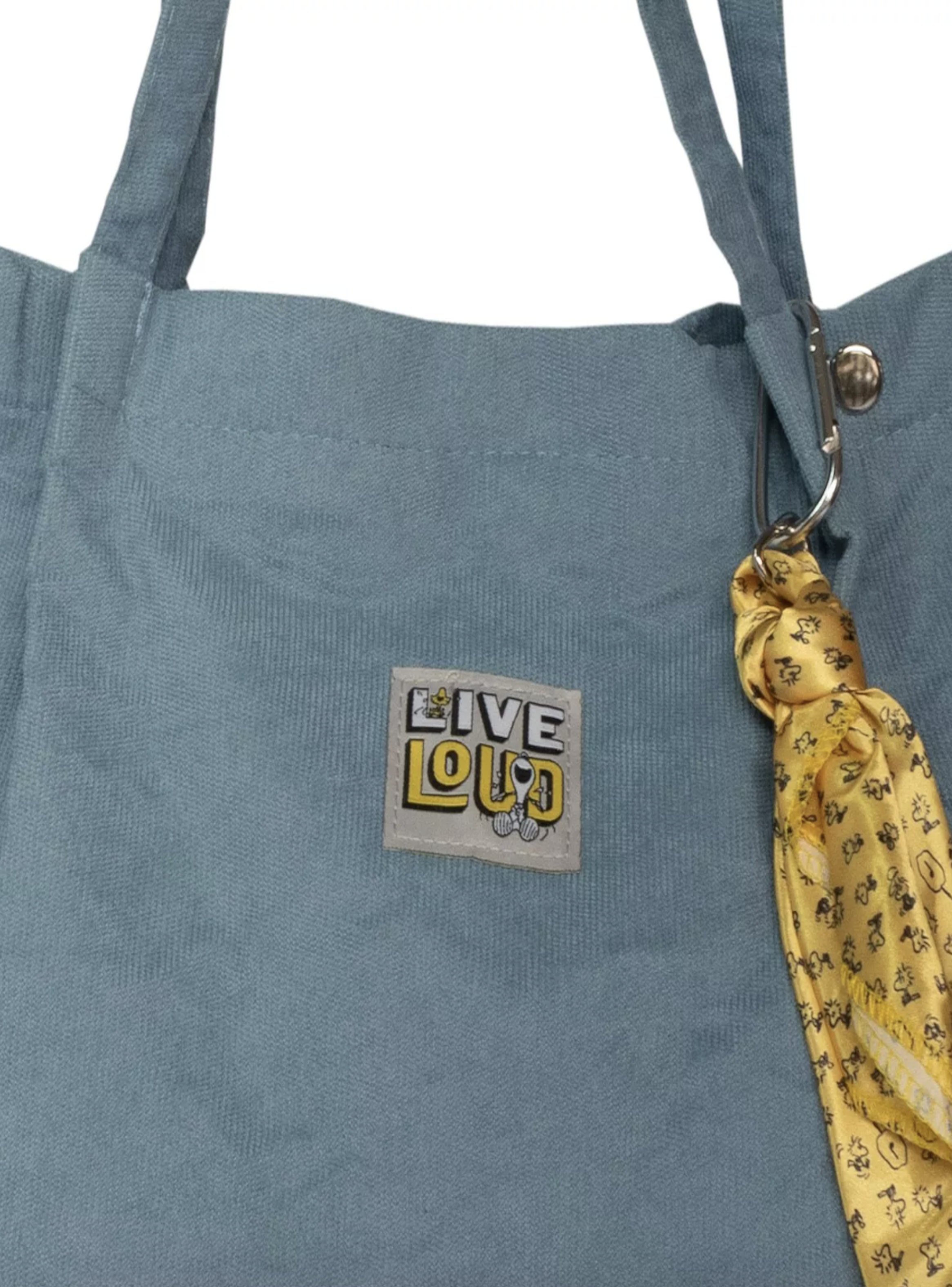 Bolso de Cotelé Snoopy más Pañuelo-3