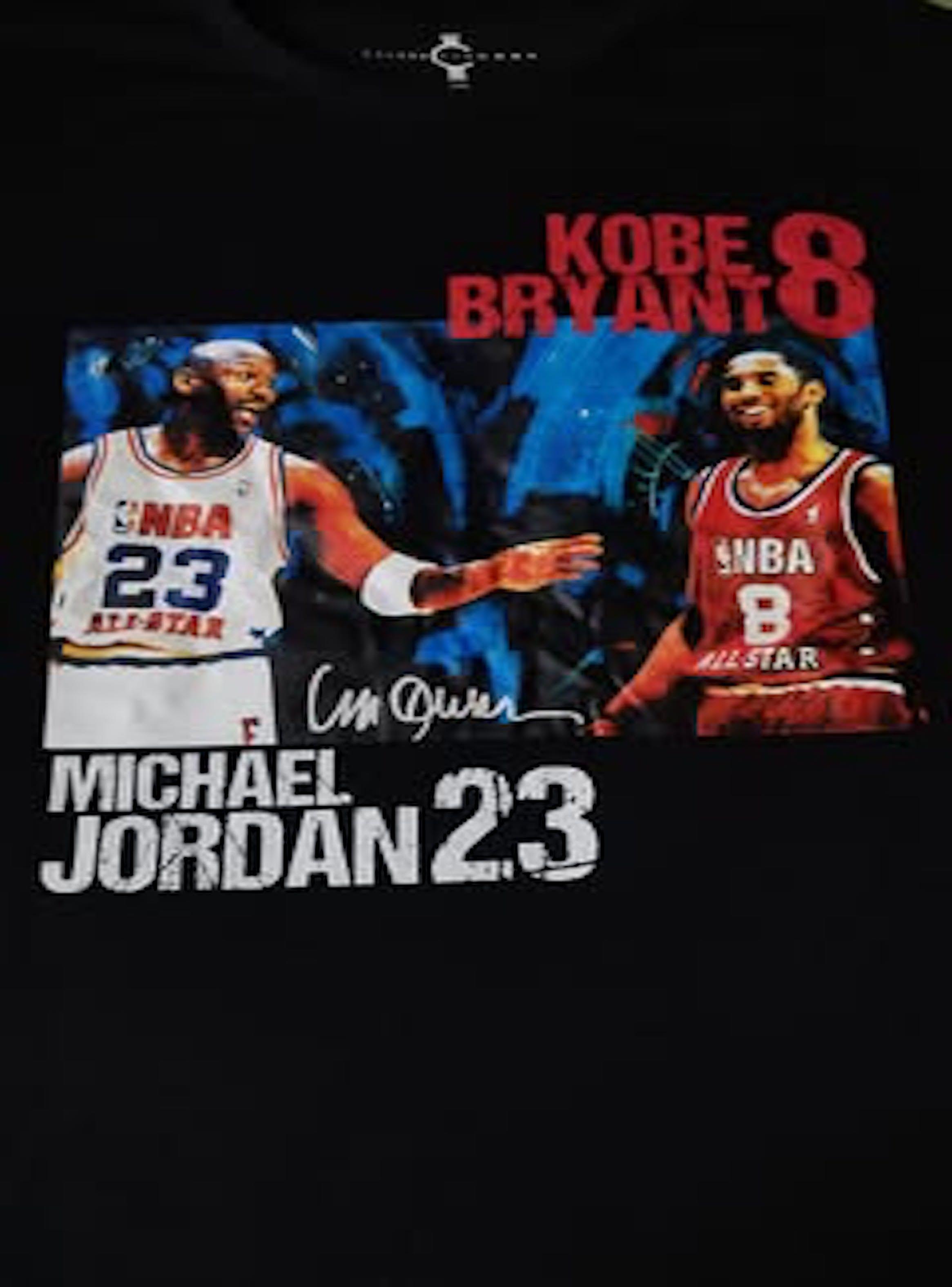 Polera de hombre talla M diseño Jordan 23 y Kobe Bryant 8-2