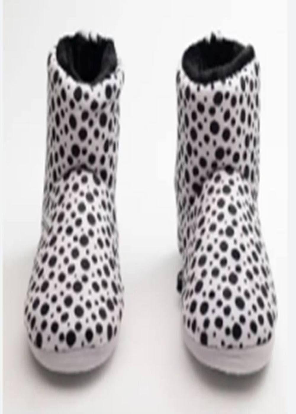 Bota Pantufla Cruella de Vil Numero 35 36-2