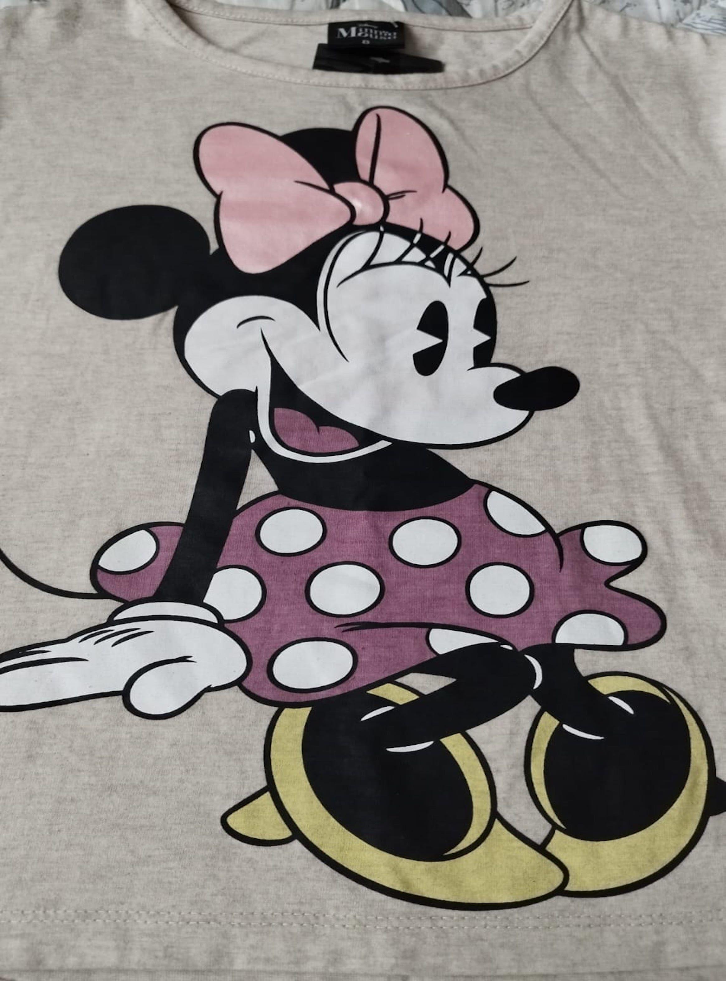 Polera Manga Larga Minnie Mouse Talla 8-2