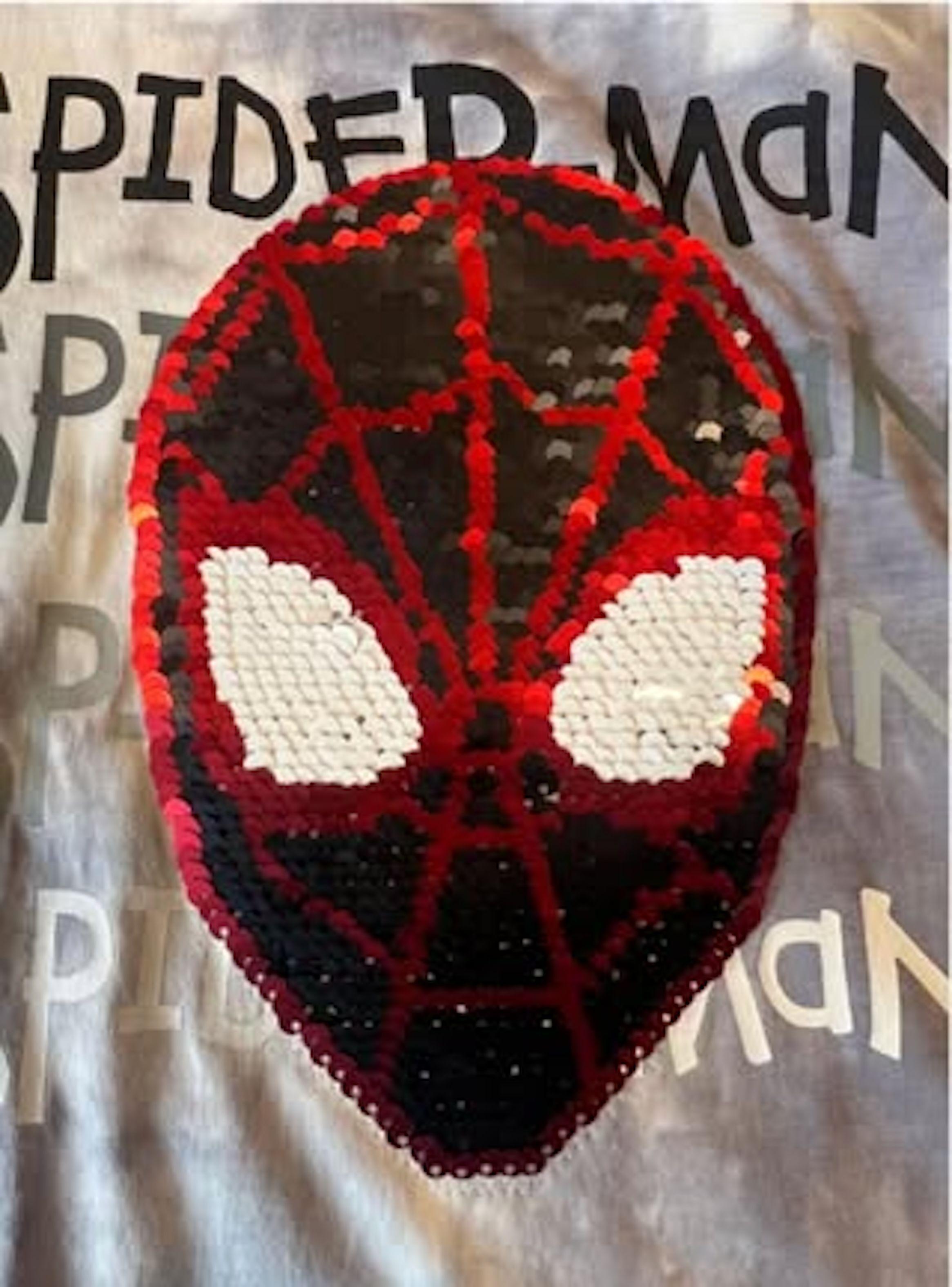 Polera Niño Diseño Spiderman Talla 4-2