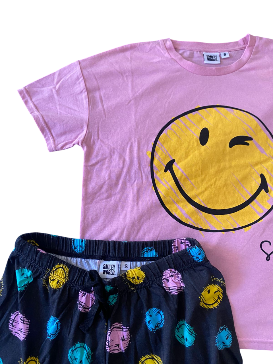 Pijama de verano talla S Smiley-3