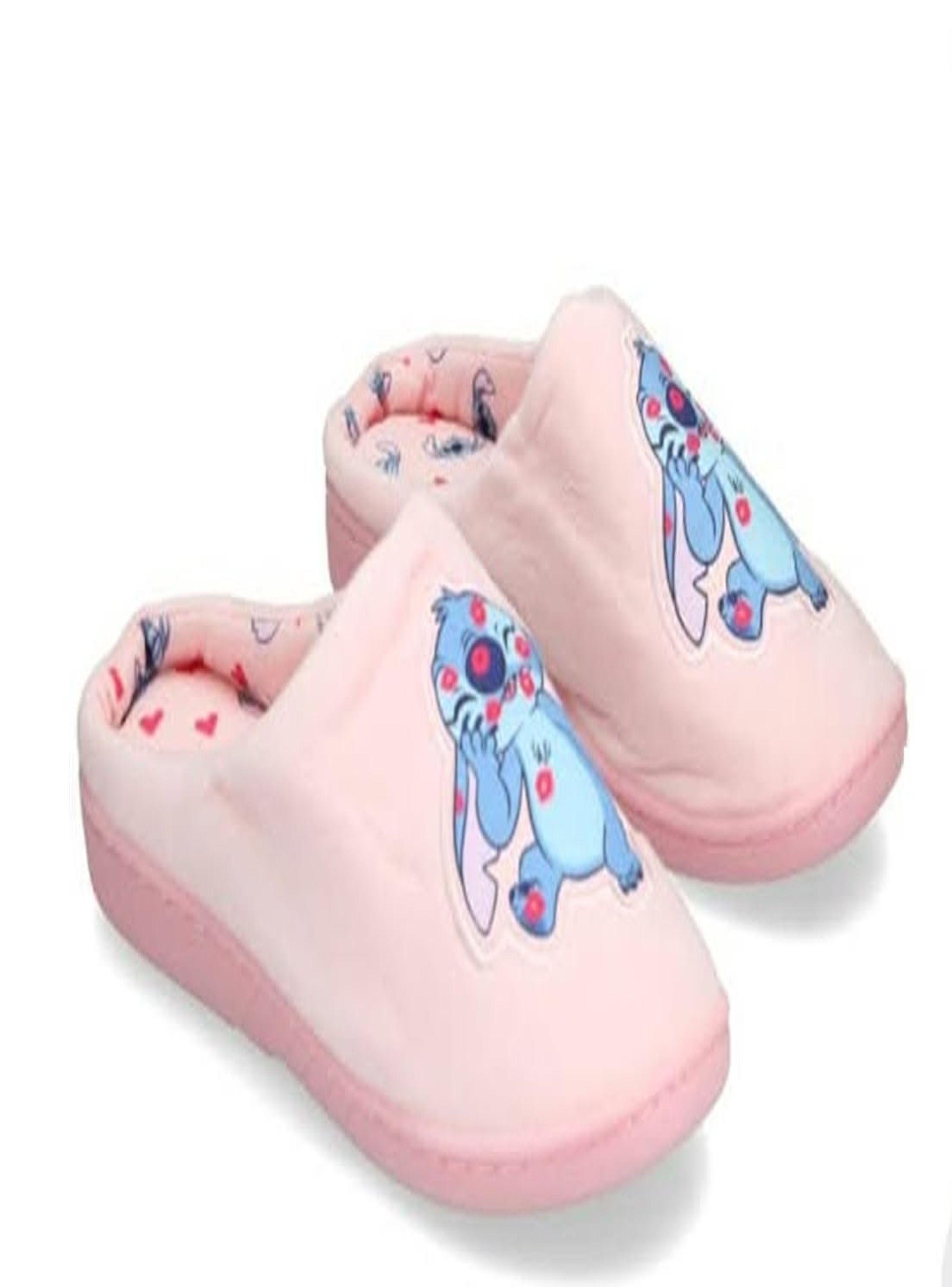 Pantufla Stitch Numero 35 36 mide 23cms-1