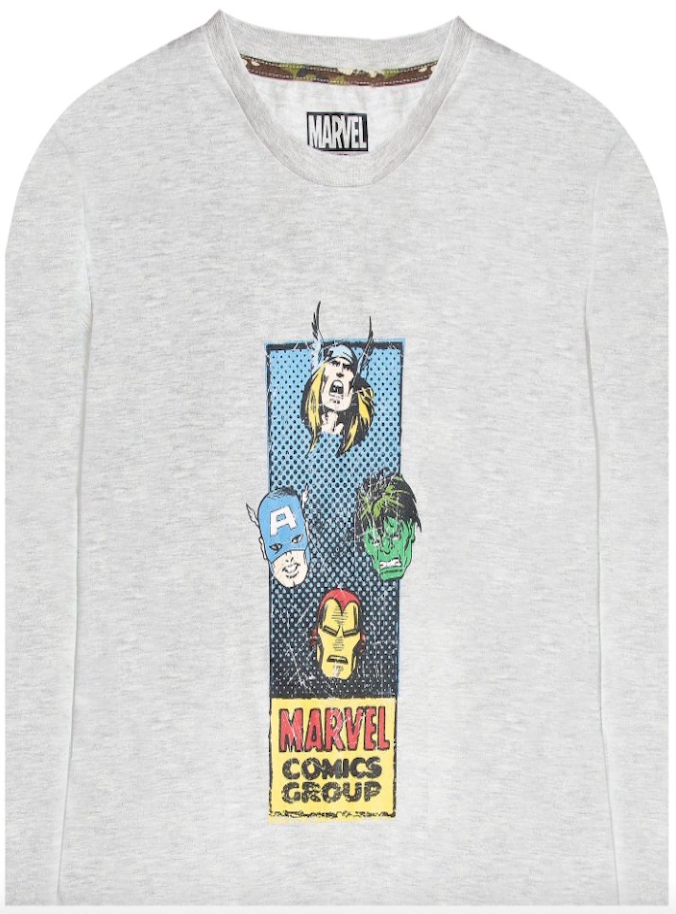 Pijama de niño tallas 14 y 16 diseño Marvel-2