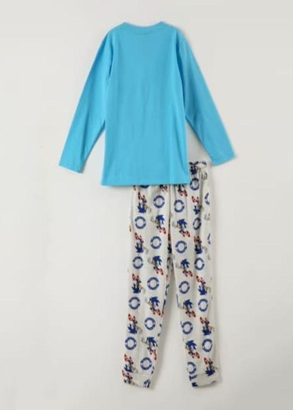 Pijama Sonic Talla 8 Micropolar-2