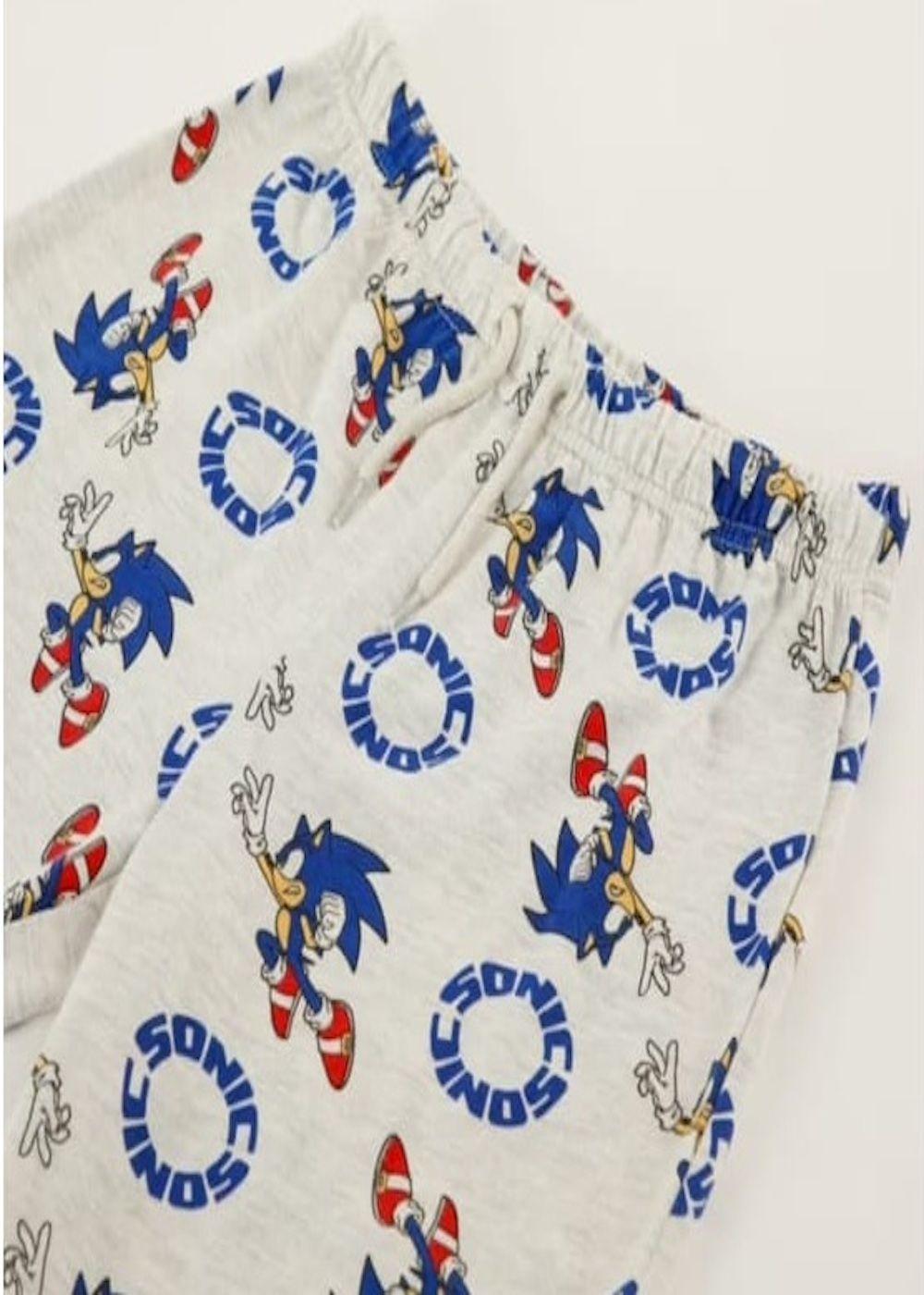 Pijama Sonic Talla 8 Micropolar-4
