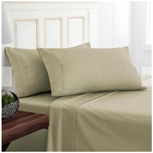 Juego De Sabanas Santorini 1.5 plazas Doral – Beige-0