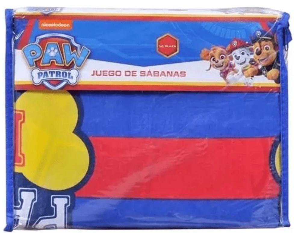 Juego De Sabanas 1.5 Plazas Patrulla Canina-2