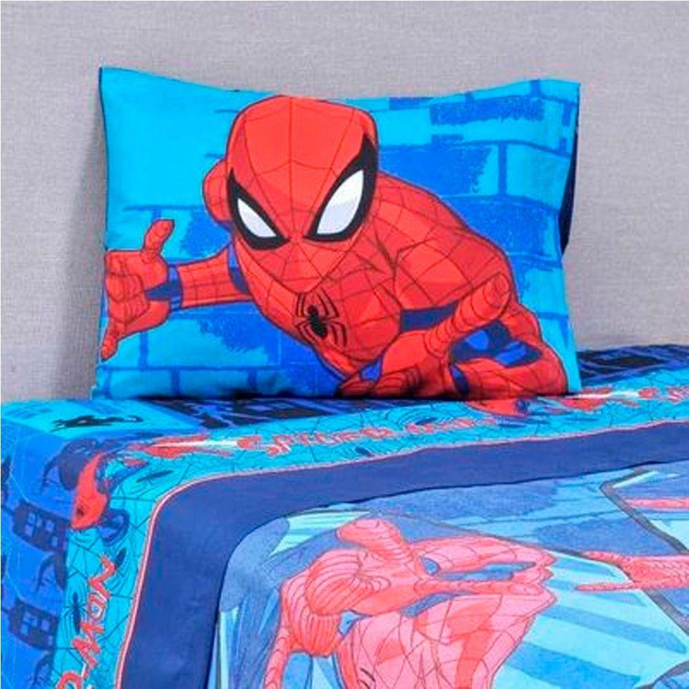 Juego De Sabanas SPIDERMAN 1.5 plaza infantil-0