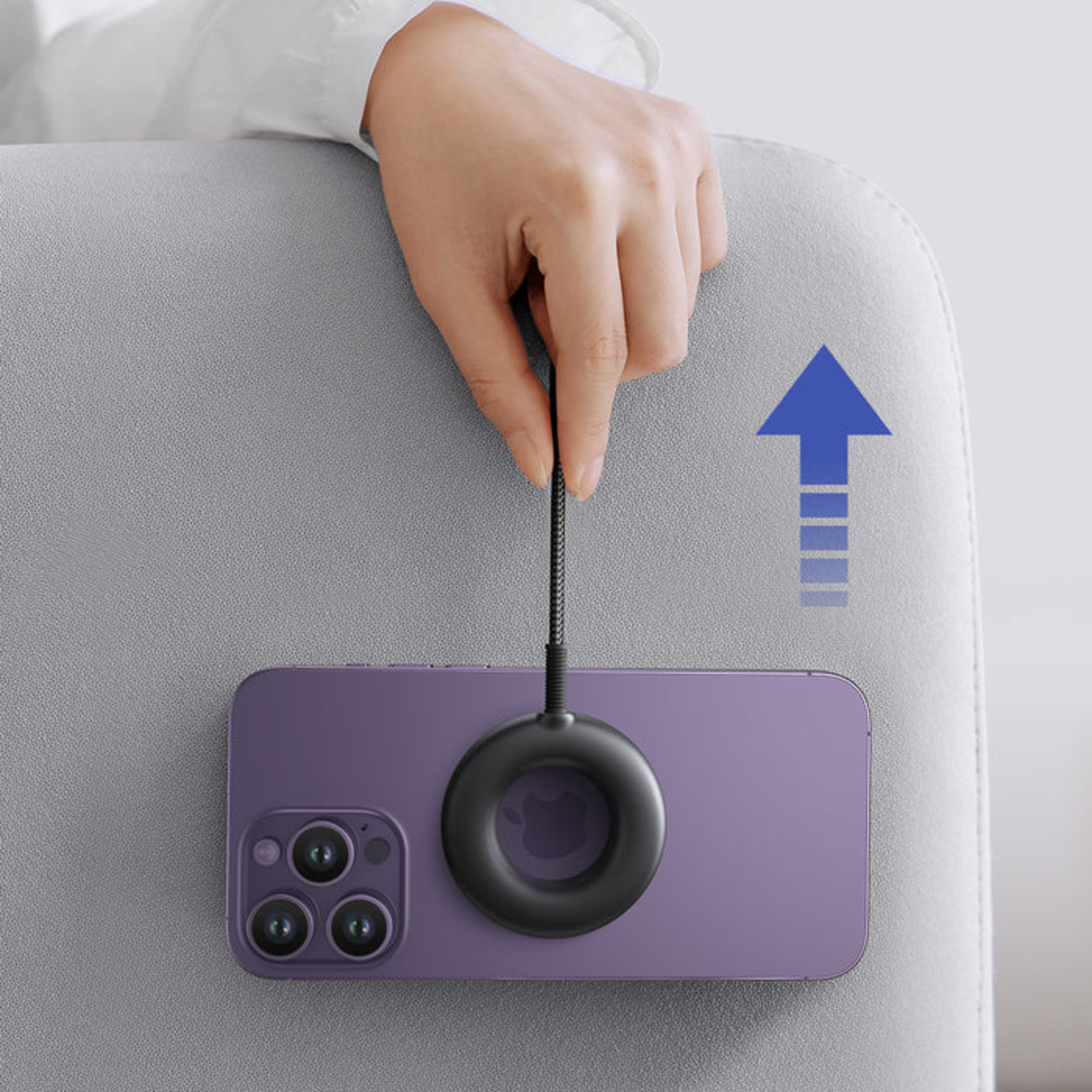 Cargador Inalámbrico Magnético 15W USB-C (Gris) - JOYROOM-4