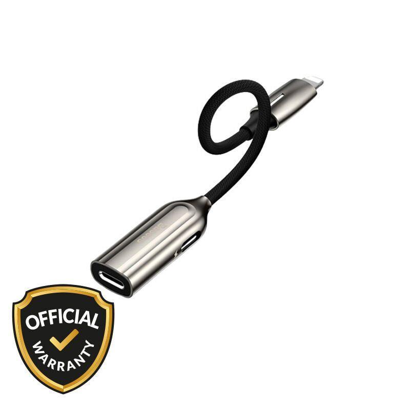Adaptador Lightning a Doble Lightning (Gris) - Baseus-1