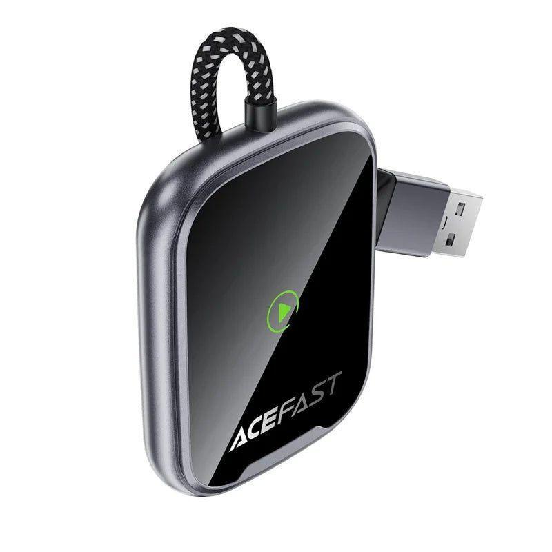 Adaptador CarPlay Acefast QC1 - Gris metálico-2