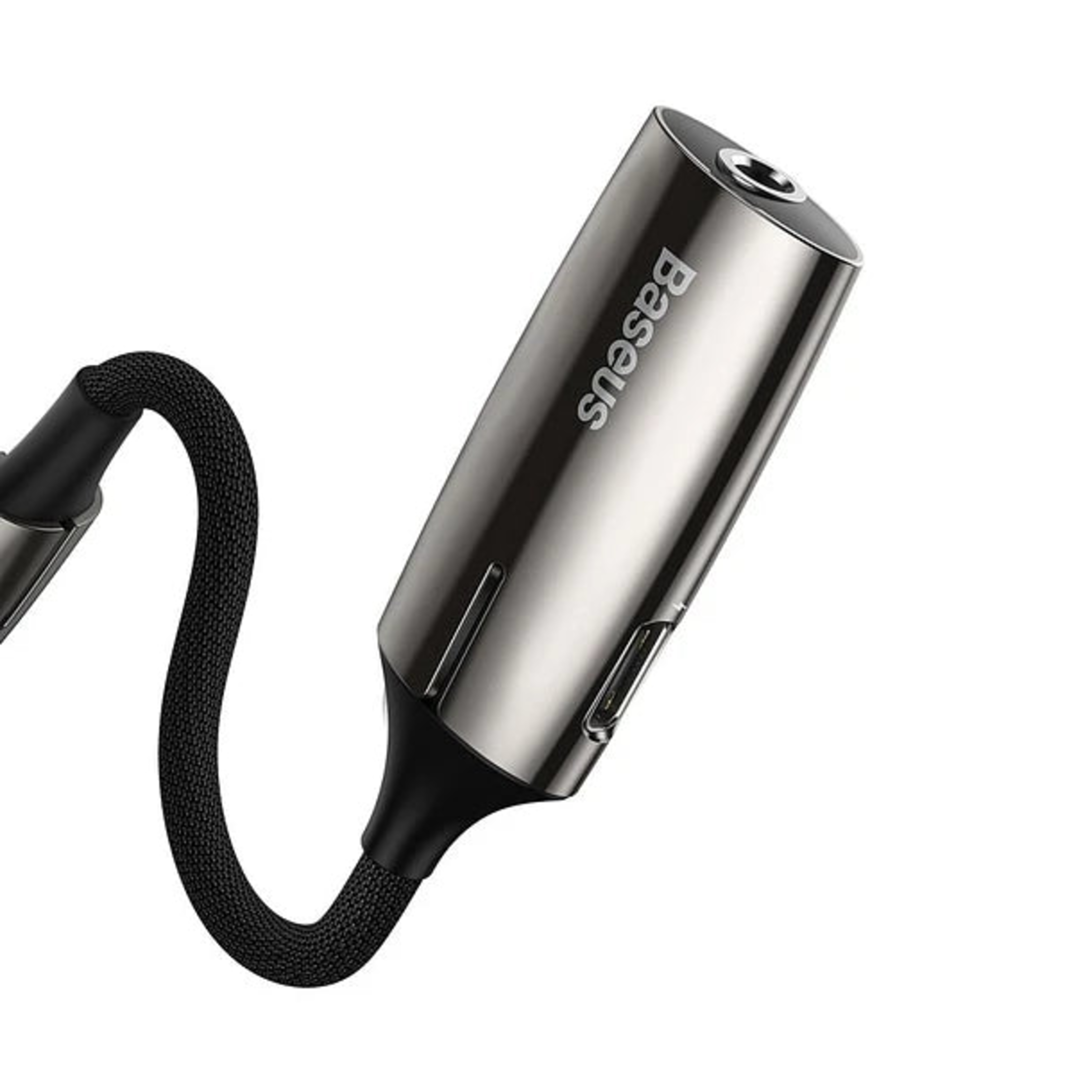 Adaptador USB-C a USB C + Jack 3.5 mm (Negro) - Baseus-2