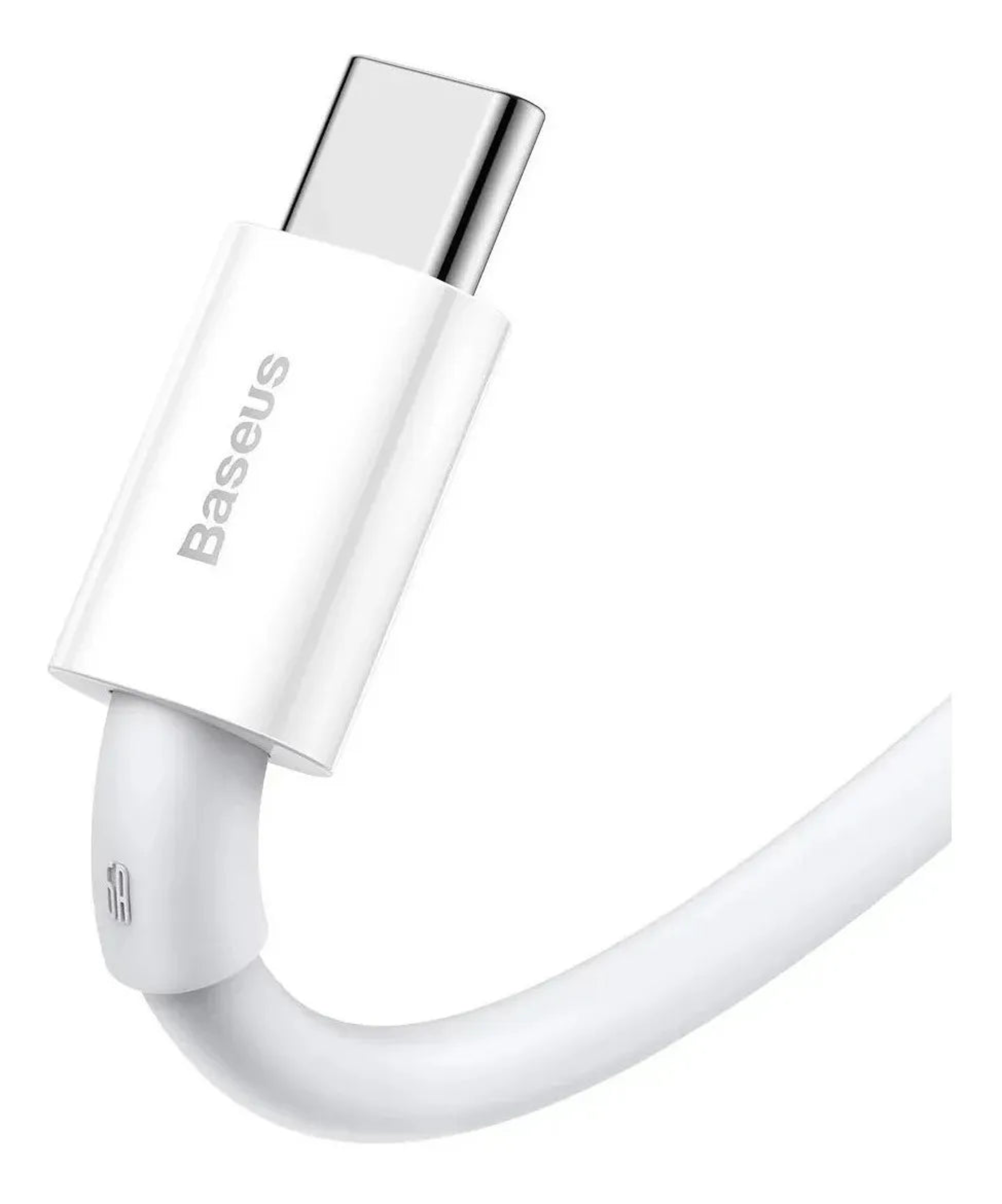 Cable USB-A a USB-C 100W Carga Rápida 2 m Superior (Blanco) - Baseus-3