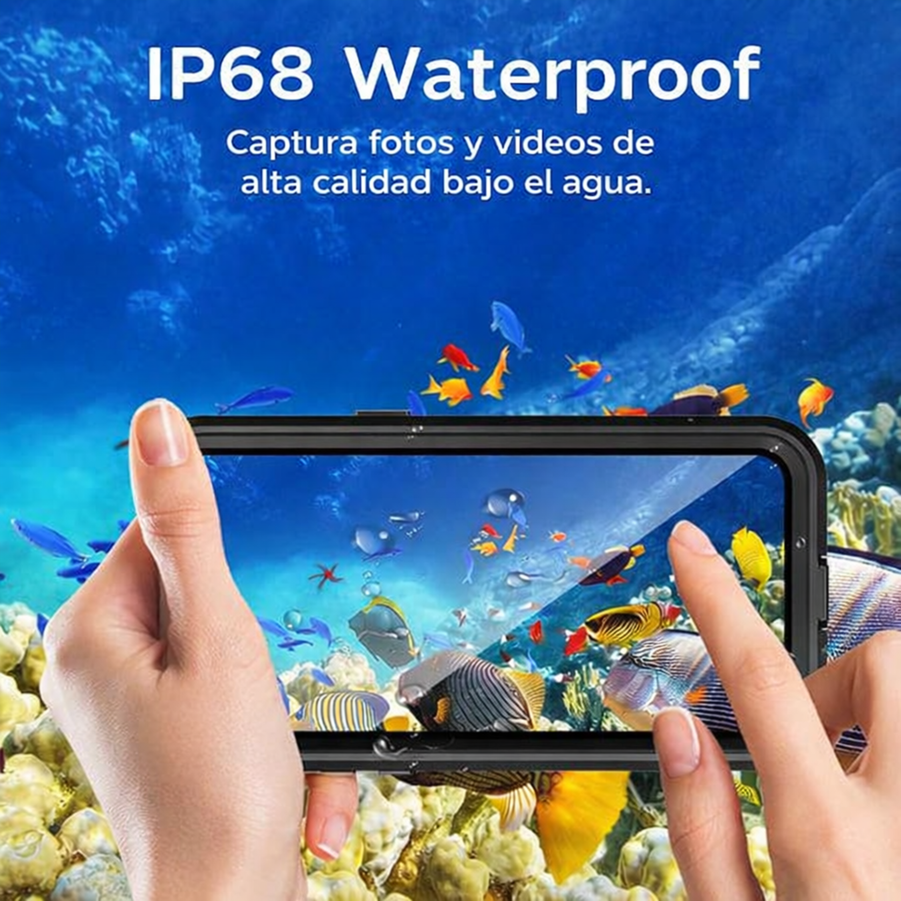 Carcasa Impermeable con MagSafe IPhone 14 Pro Max (Negro) - SmartMob-3