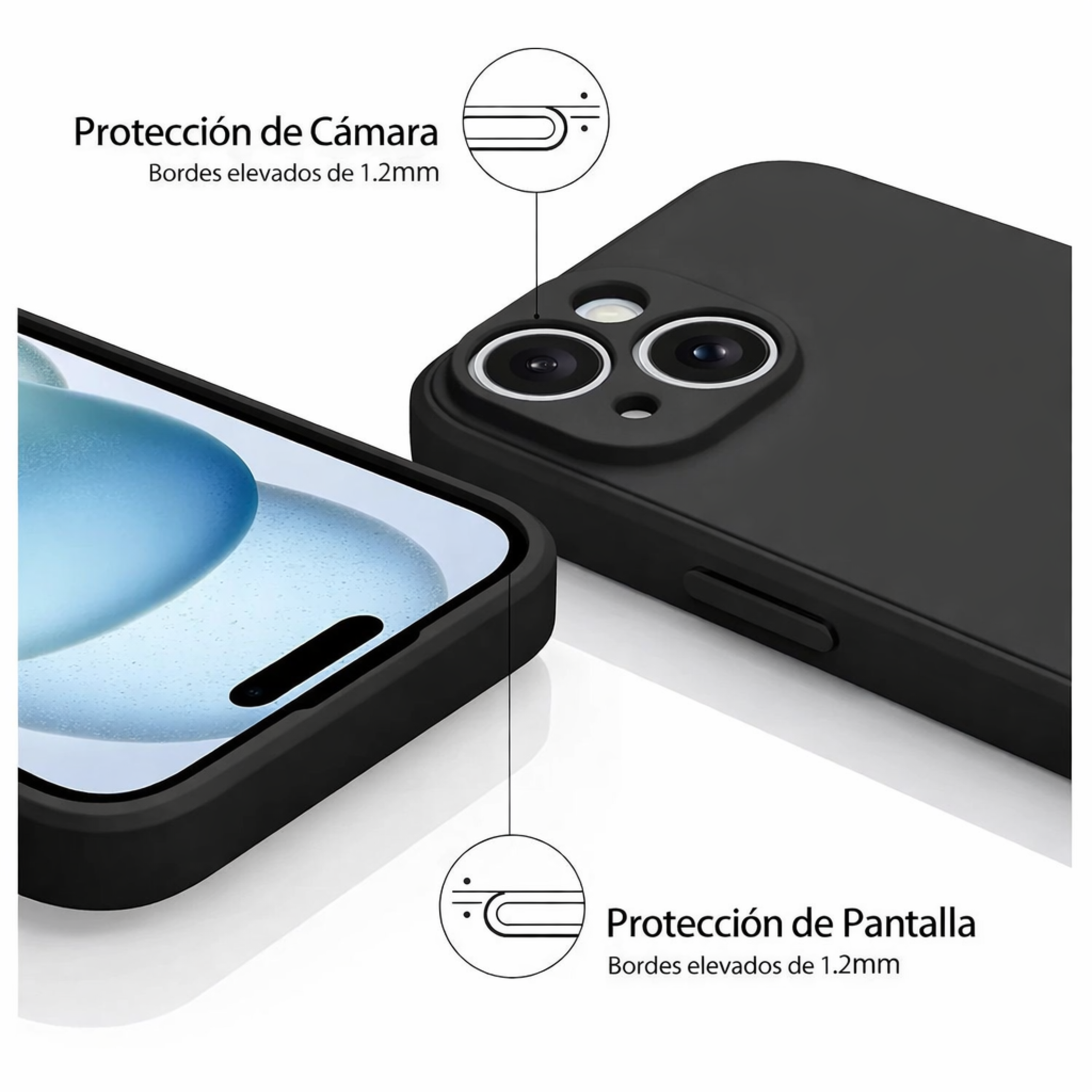 Carcasa Silicona MagSafe IPhone 11 Pro (Negro) - SmartMob-2