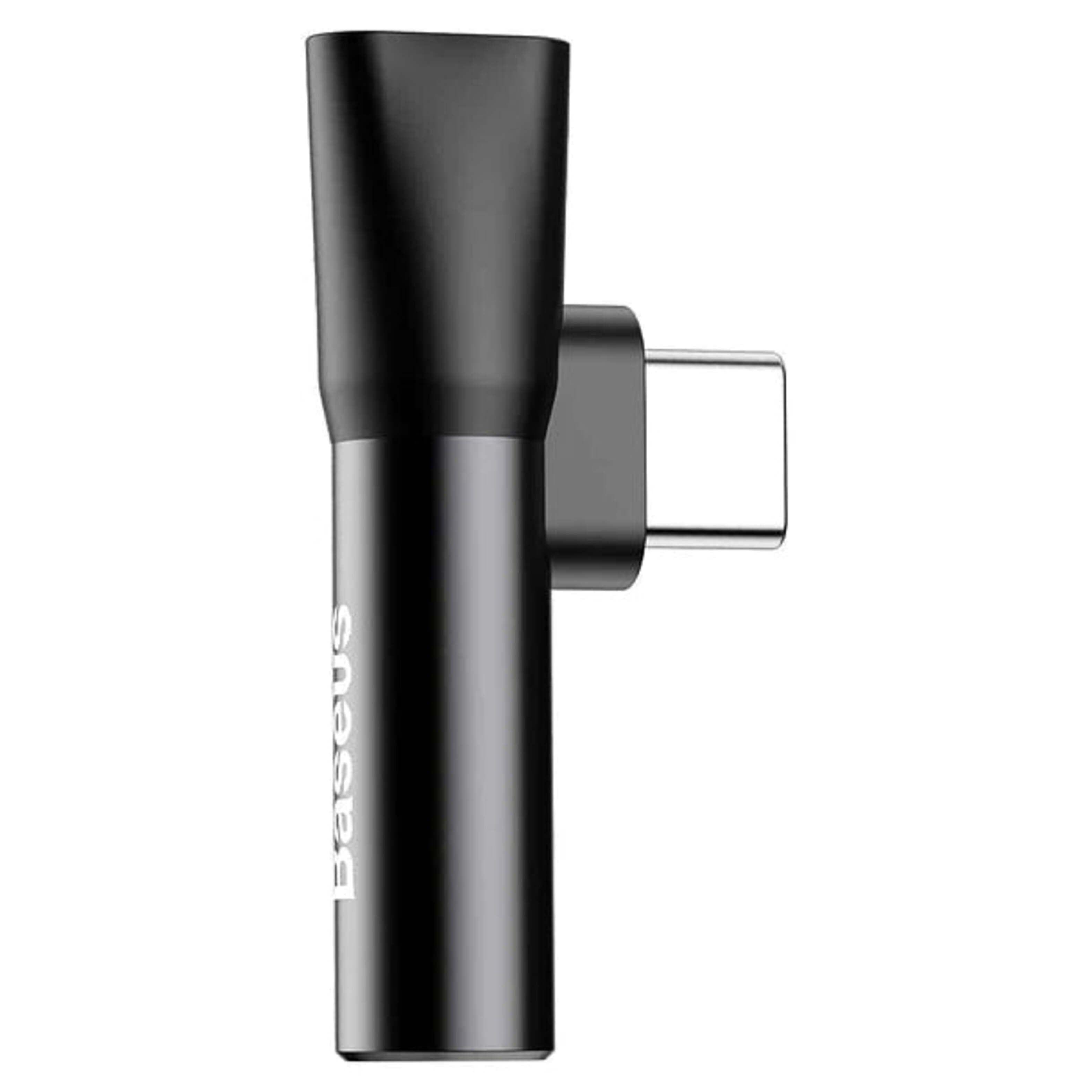 Adaptador Tipo C a Jack 3,5 mm - Negro (Negro) - Baseus-2