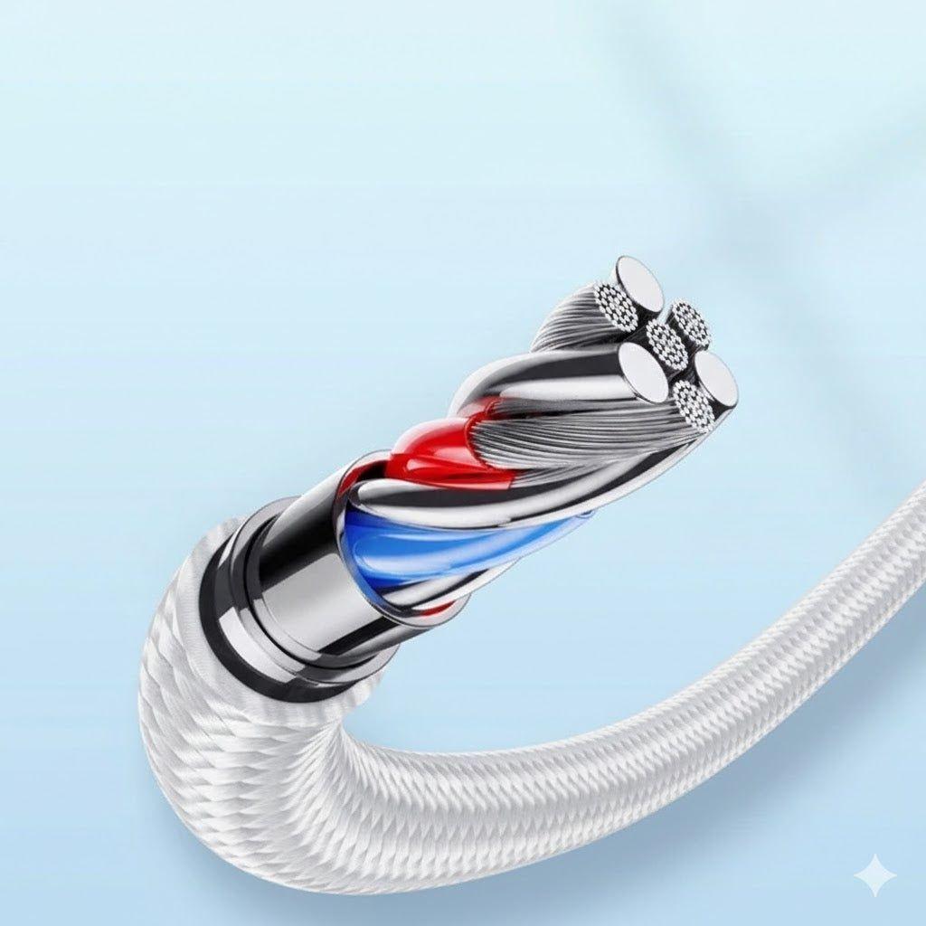Cable USB-A a Lightning 30W Carga Rápida 1.2 m Blanco Extraordinary (Blanco) - JOYROOM-2