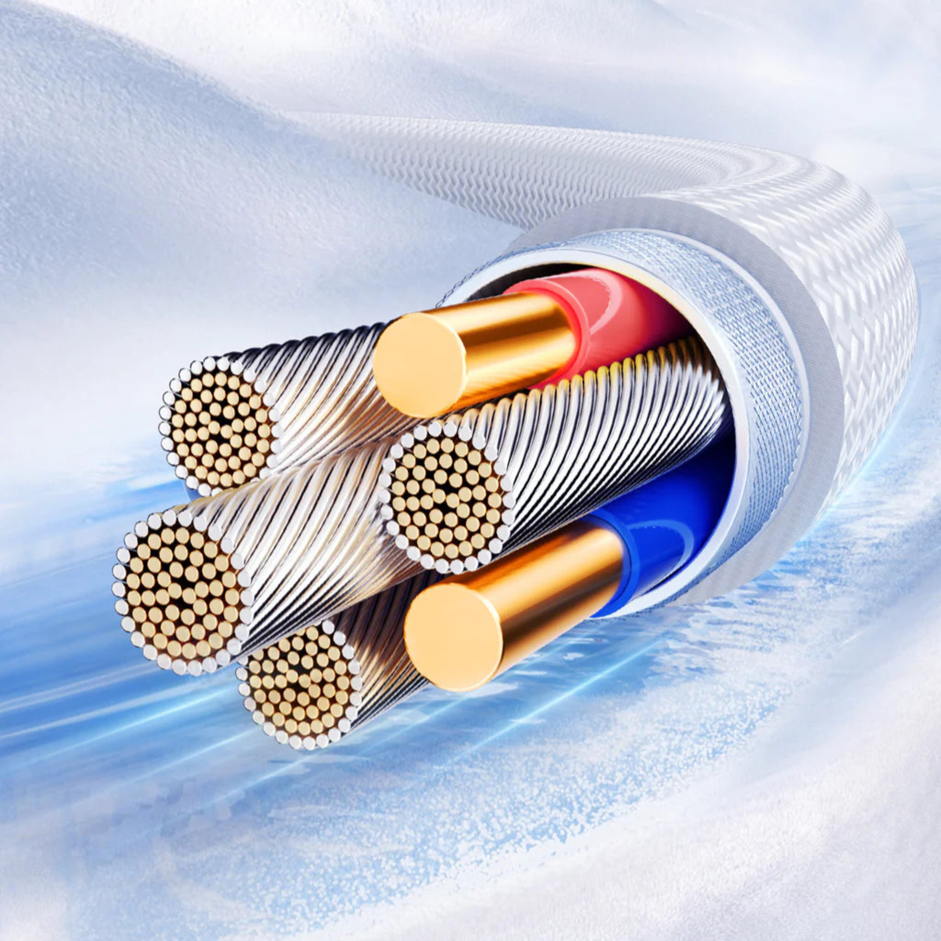 Cable USB-C a USB-C 60W Carga Rápida 1.2 m Blanco (Blanco) - JOYROOM-4