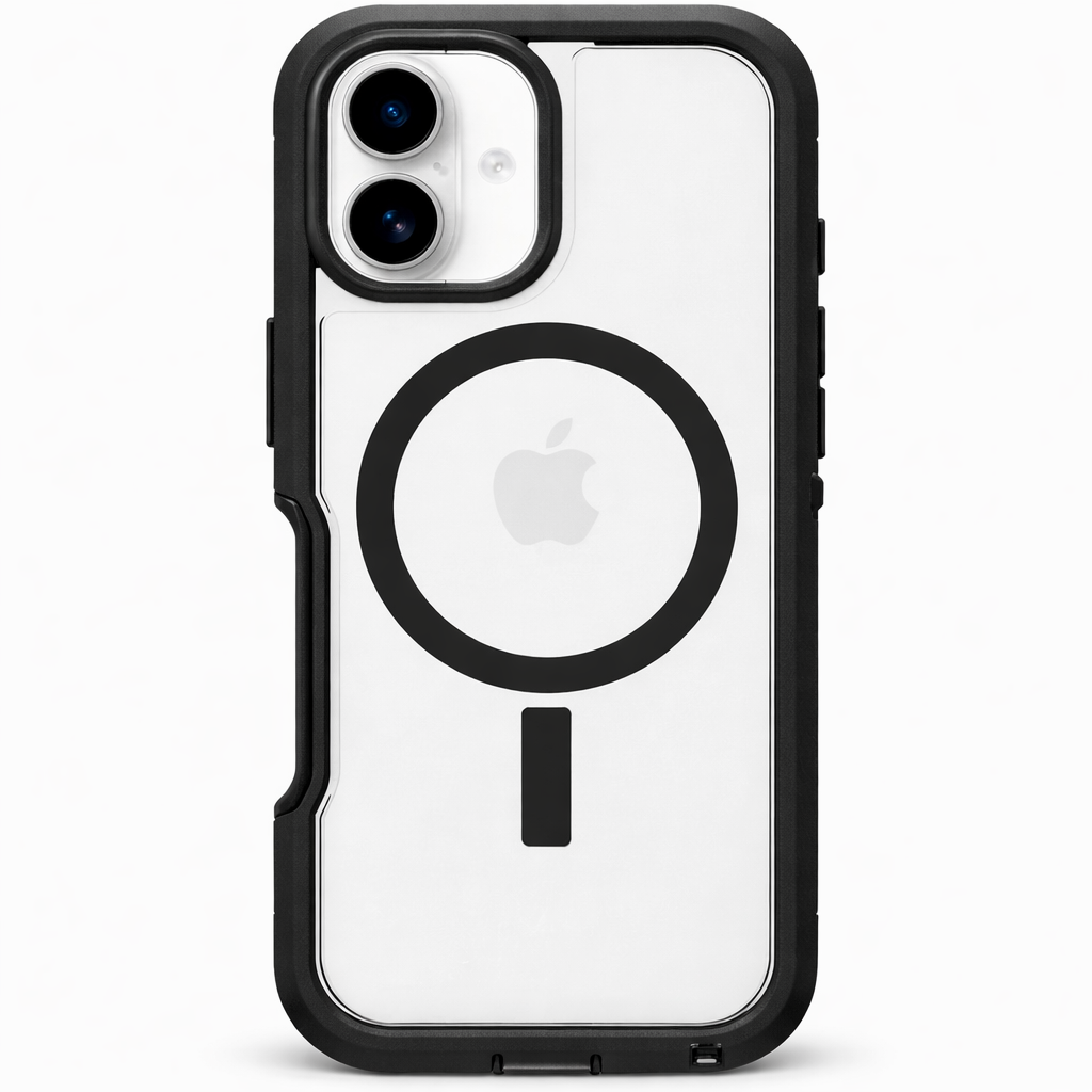 Carcasa Defender XT Antigolpes con MagSafe IPhone 16 Plus (Negro) - OtterBox-3