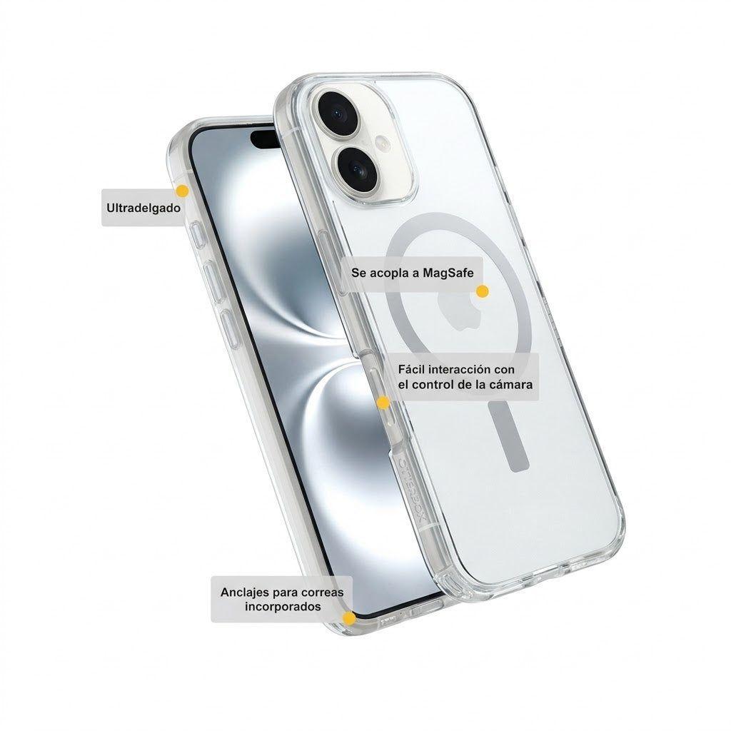 Carcasa Symmetry+ MagSafe IPhone 17 Pro (Blanco) - OtterBox-1