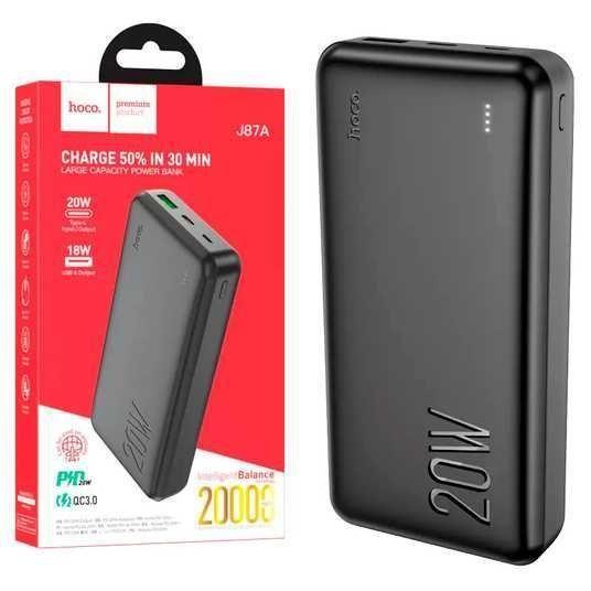 Power Bank 20000mAh Batería Portátil (Negro) - Hoco-1
