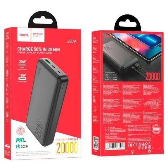 Power Bank 20000mAh Batería Portátil (Negro) - Hoco-2