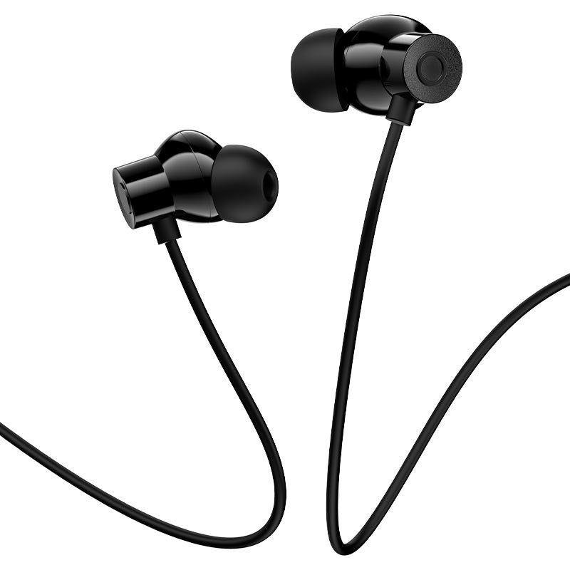 Audífonos alámbricos Acefast L10 - Negro-1