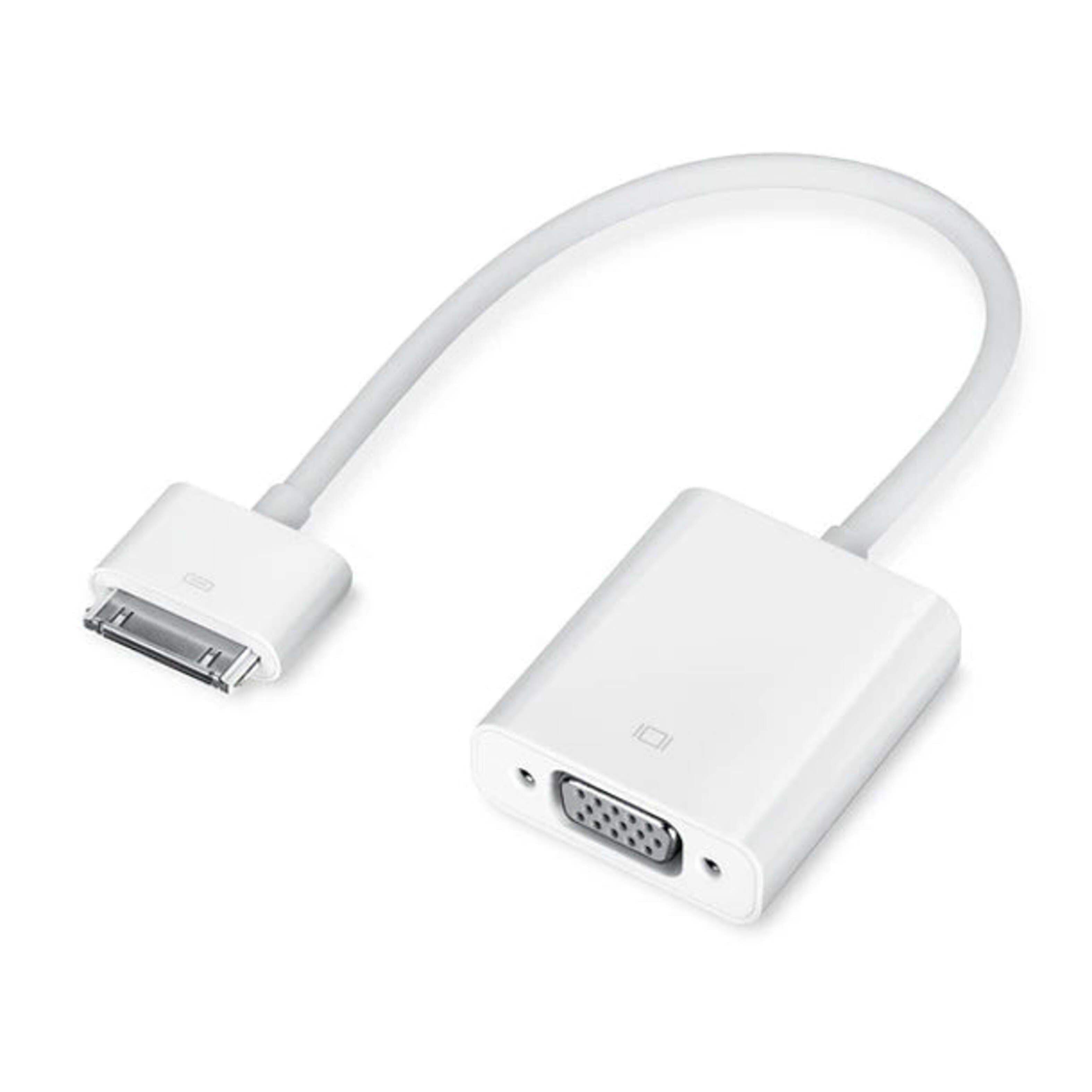 Adaptador 30-Pin a VGA (Blanco) - Apple-0