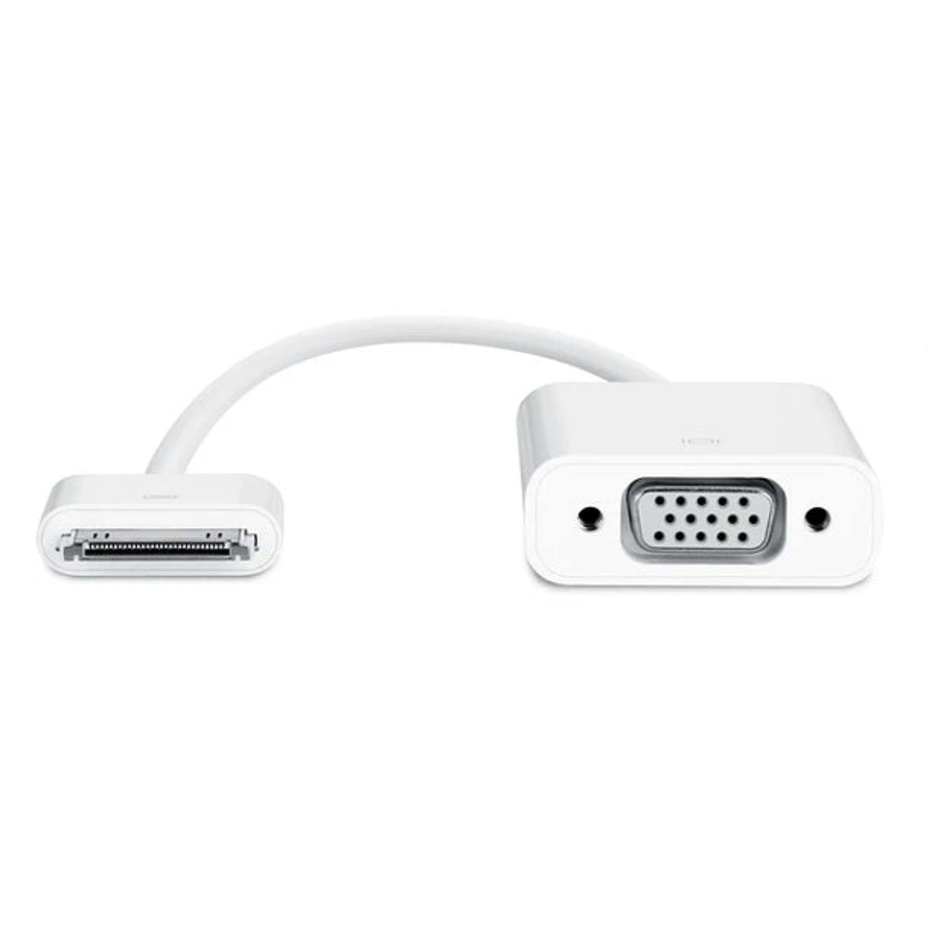 Adaptador 30-Pin a VGA (Blanco) - Apple-2