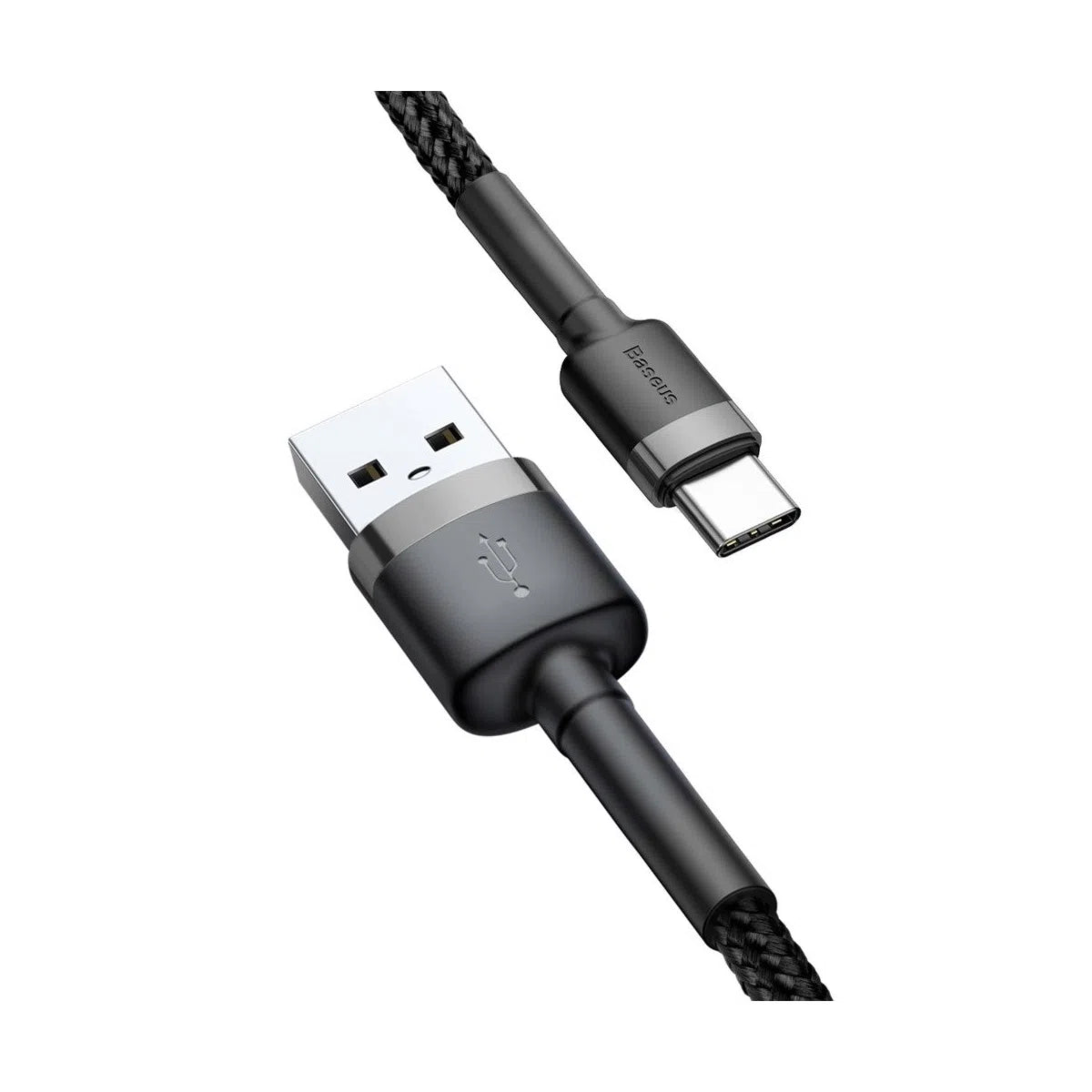 Cable USB-A a USB-C 2A Carga Rápida 2 m Cafule (Negro) - Baseus-2