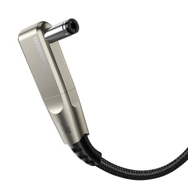 Cable USB-C a DC 100W Carga Rápida 2 m (Negro) - Baseus-2