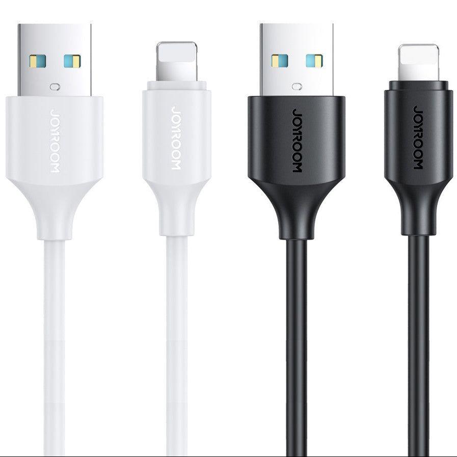 Cable USB-C a Lightning 30W Carga Rápida Negro Compatible iPhone (Negro) - JOYROOM-0