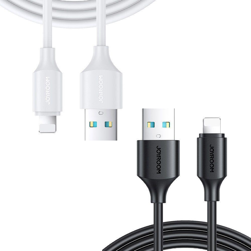 Cable USB-C a Lightning 30W Carga Rápida Negro Compatible iPhone (Negro) - JOYROOM-2