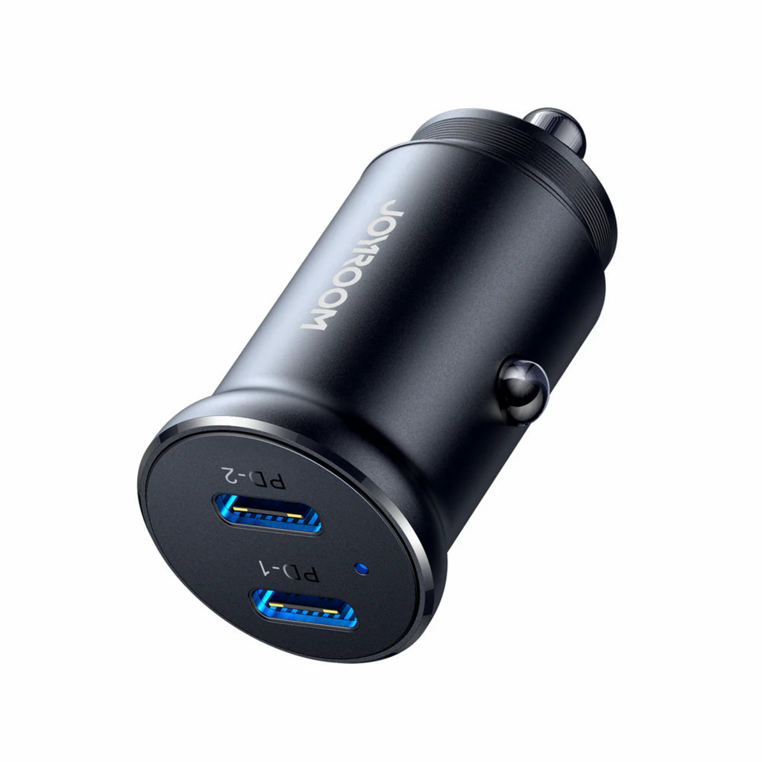 Cargador de Auto Doble Puerto PD 30W (Negro) - JOYROOM-1
