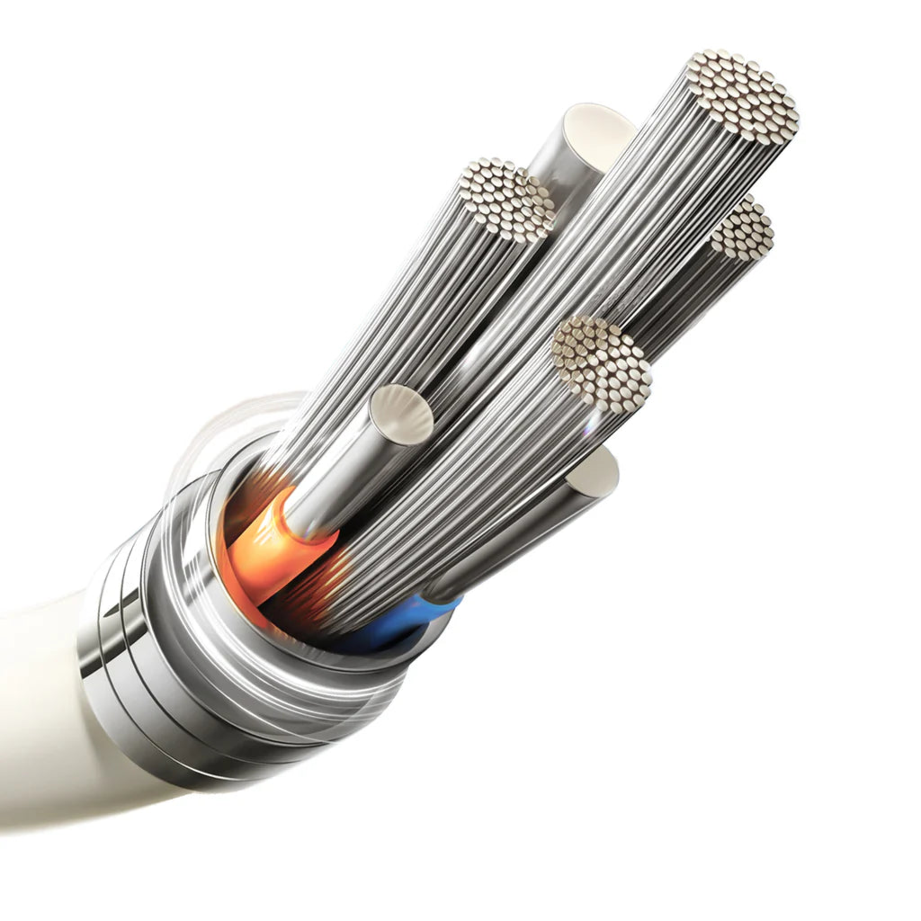 Cable USB-C a USB-C 60W Carga Rápida 1.2 m Beige (Beige) - JOYROOM-3