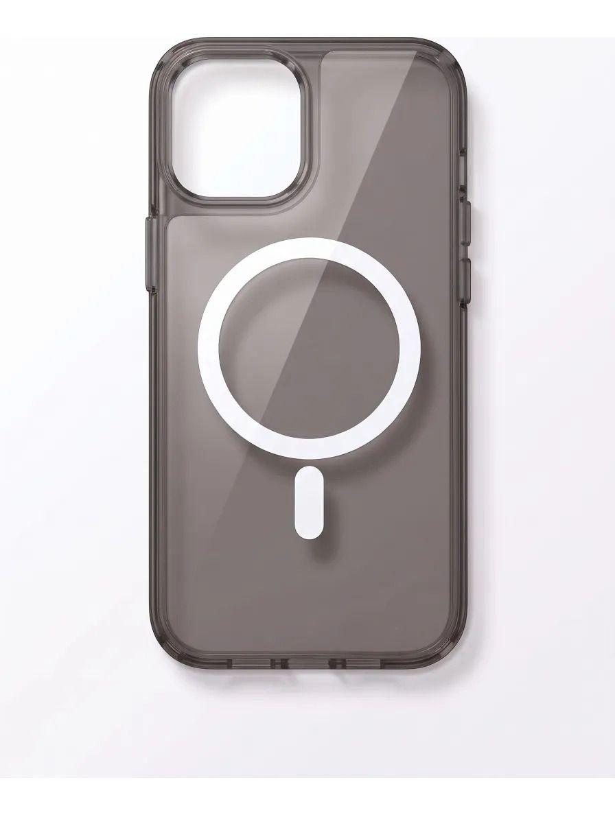 Carcasa Adventurer Symmetry iPhone 14 Oscura con magsafe-3