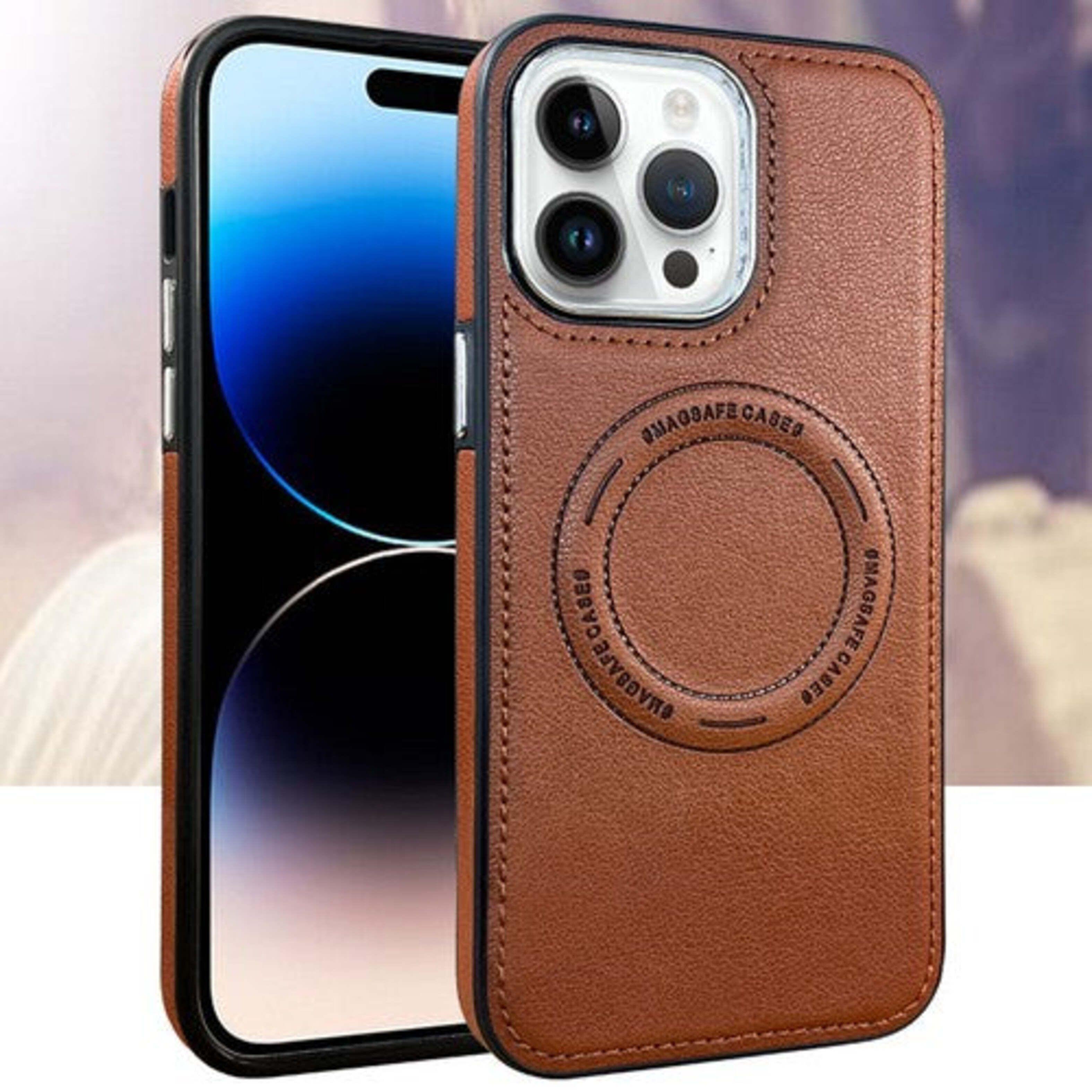 Carcasa Cuero Antigolpes con MagSafe IPhone 13 - SmartMob-2