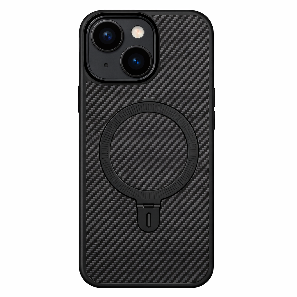 Carcasa Fibra de Carbono MagSafe IPhone 15 (Negro) - SmartMob-4