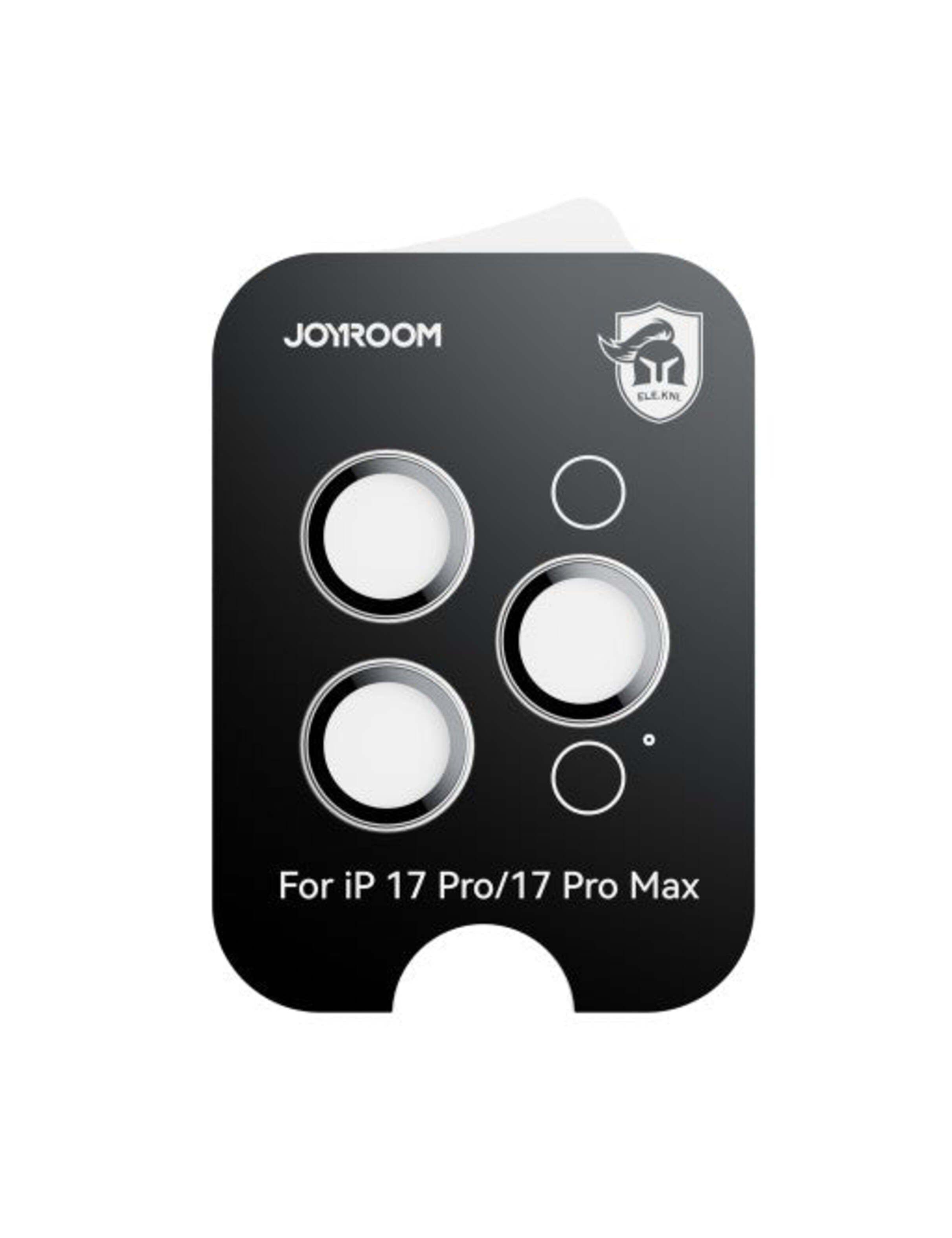 Protector de Cámara Vidrio Templado HD Espejo IPhone 17 Pro/Pro Max (Plateado) - JOYROOM-0