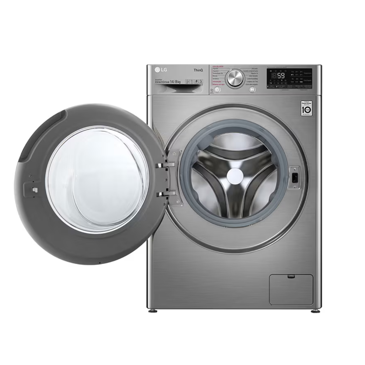 Lavadora Secadora 14Kg/8Kg con AIDD gris REACONDICIONADO-2