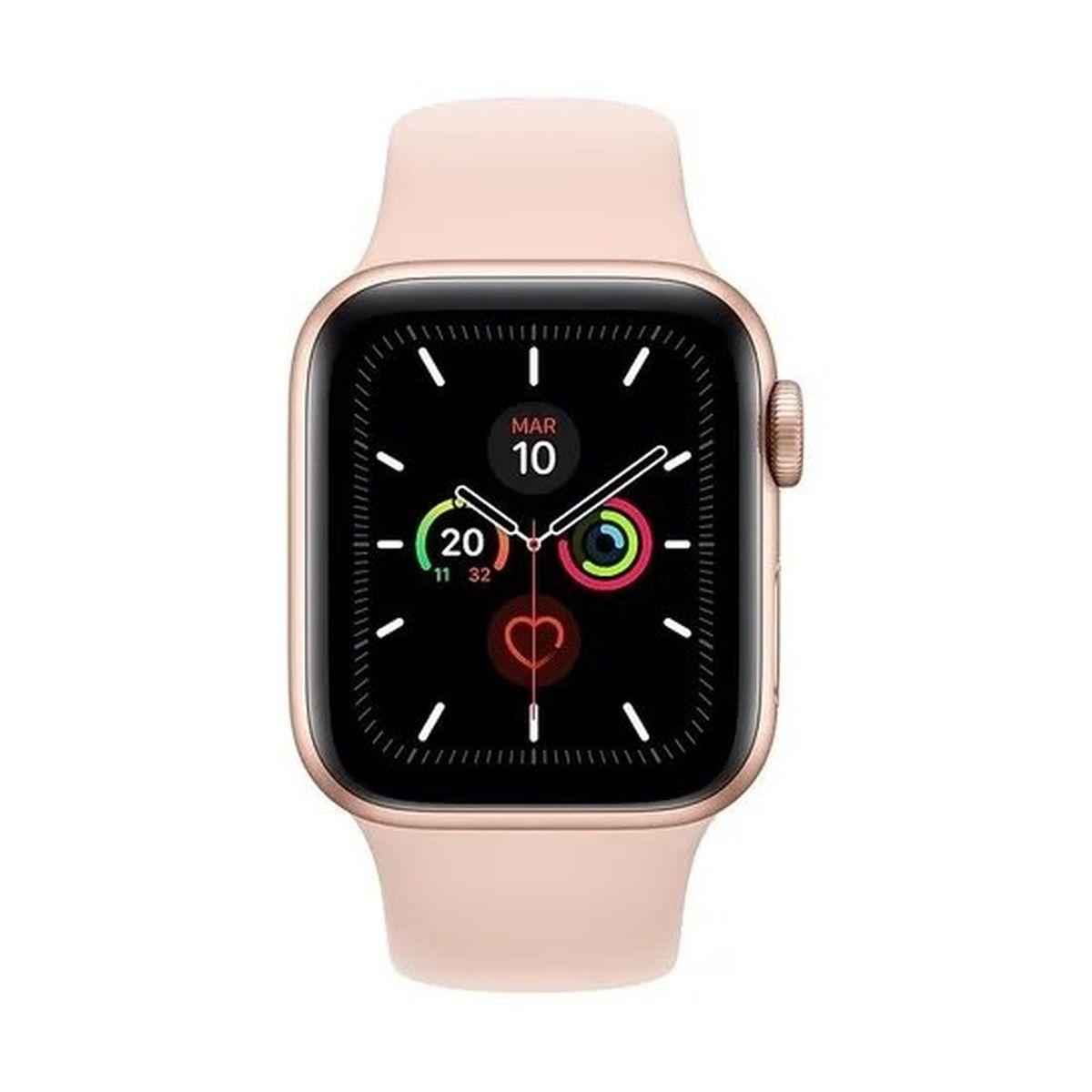 Apple Watch Series 5 40mm GPS Rosa Always-On ECG Brújula Reacondicionado Reuse Chile-1