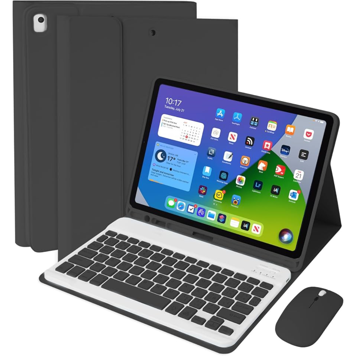Funda con Ñ Teclado raton para iPad 10.2" Openbox-0