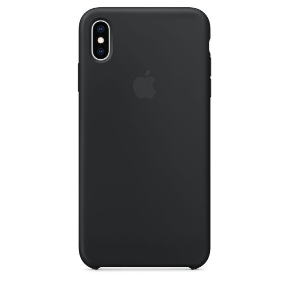 CARCASA APPLE IPHONE XS MAX SILICONE NEGRO OPENBOX-1