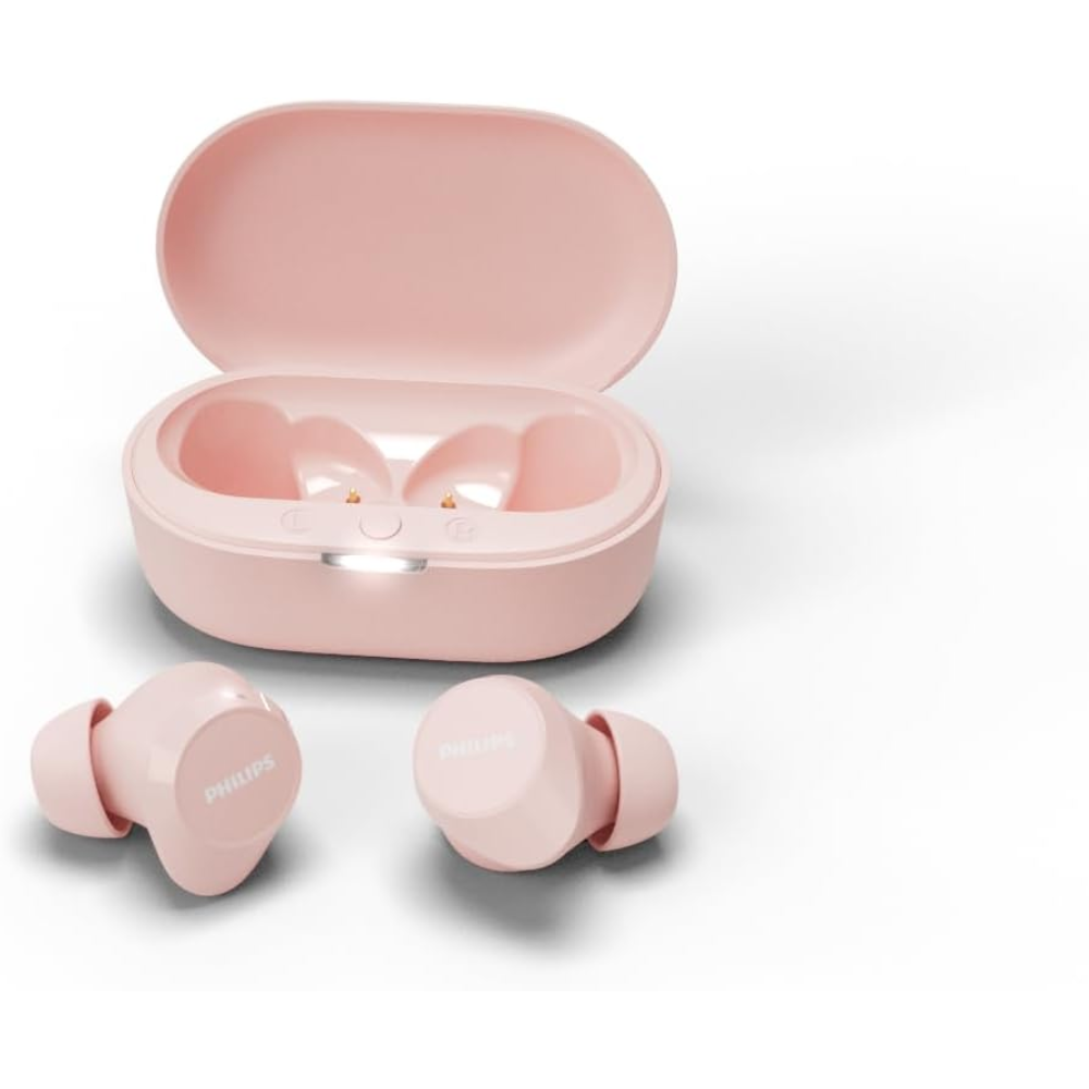 Philips TAT1209 Audífonos TWS Bluetooth 5.3 Rosa Reacondicionado-0