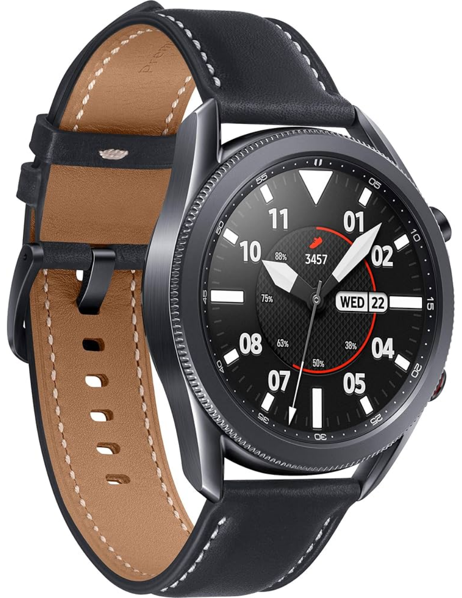 Samsung Galaxy Watch3 45mm Negro ECG SpO2 GPS Bisel Giratorio Reacondicionado Reuse Chile-0