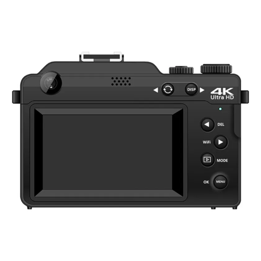CÁMARA DIGITAL SELFIE SLR RENVMEXY 4K 48MP FSD-X9 NEGRO 64GB REACONDICIONADO-2